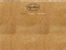 Tablet Screenshot of kaehler1920.com